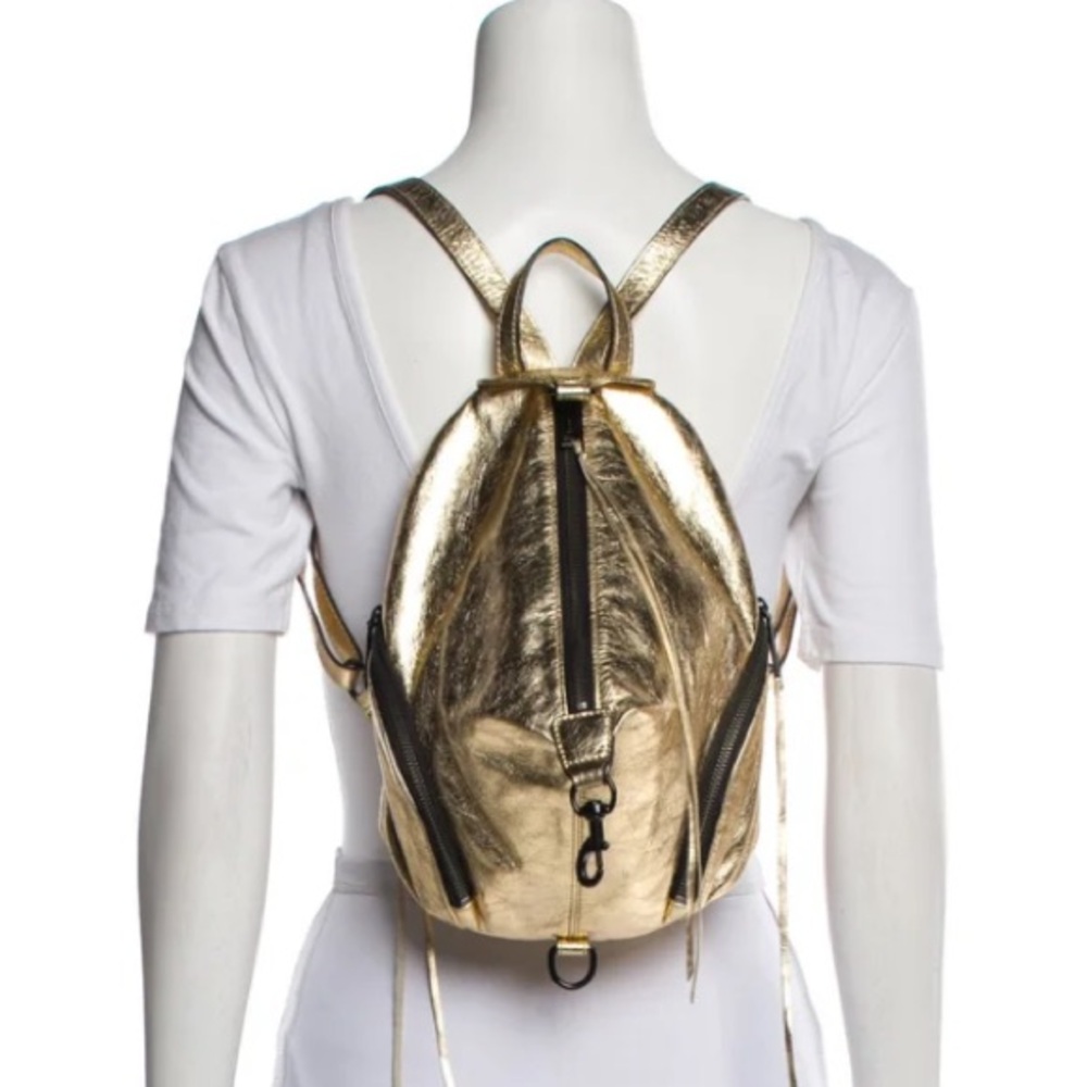OPEN TO OFFERS Rebecca Minkoff Gold Julian Backpack
